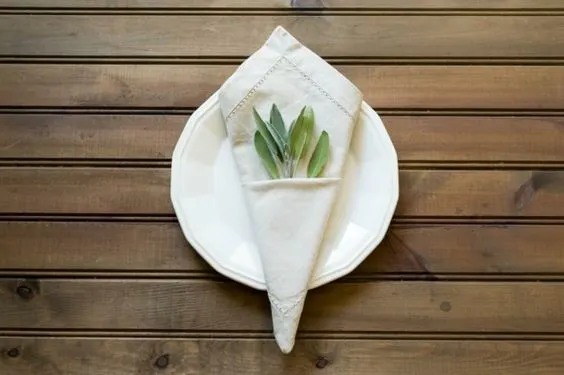 Como dobrar guardanapo de papel para casamento