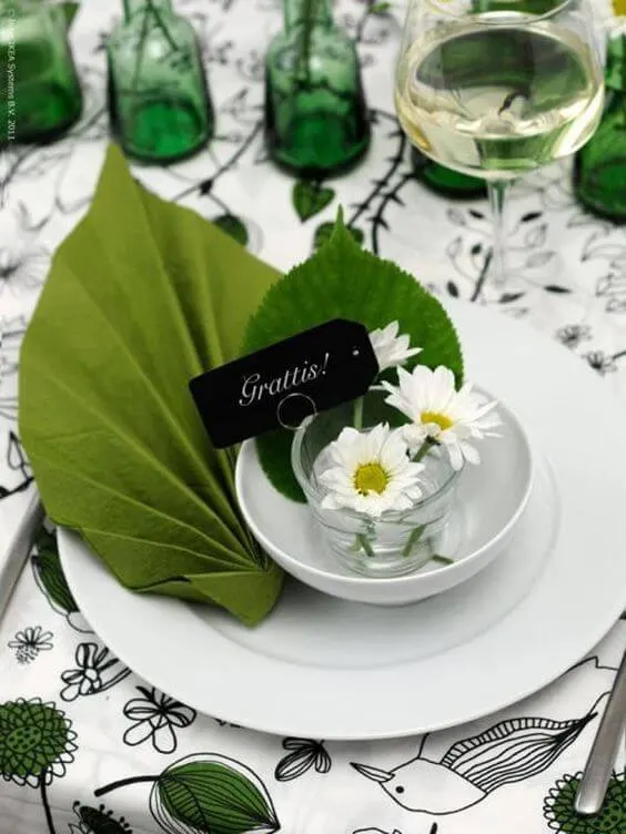 Como dobrar guardanapo de papel para casamento