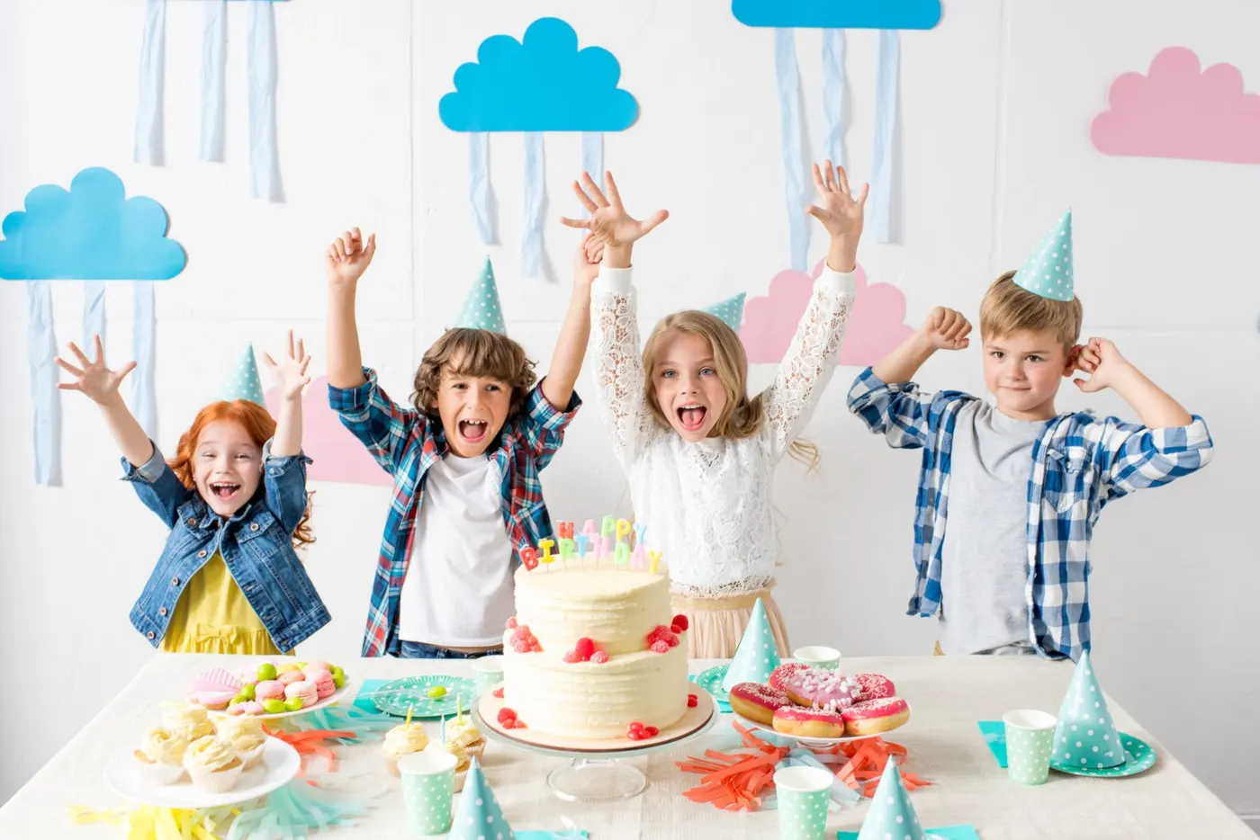 Comemorar o aniversário é delicioso em todas as idades!