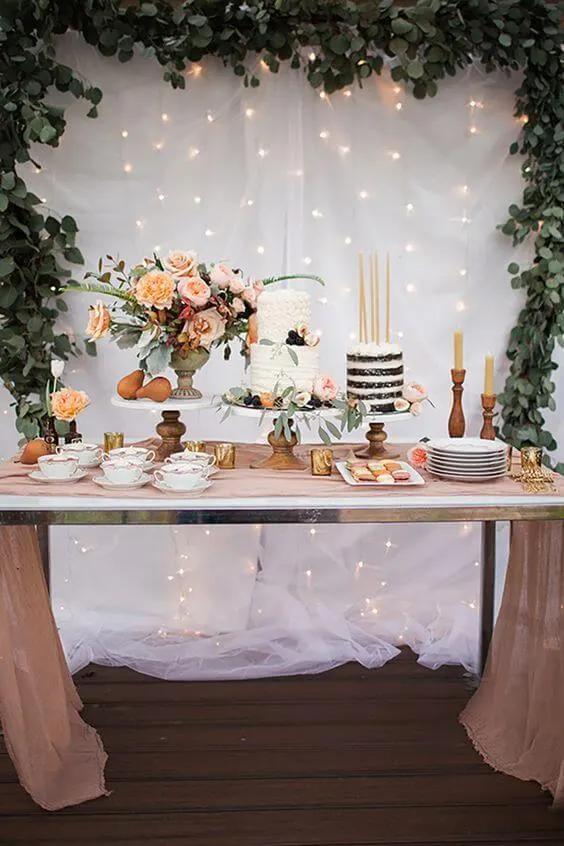 Decoração de mesa de aniversário
