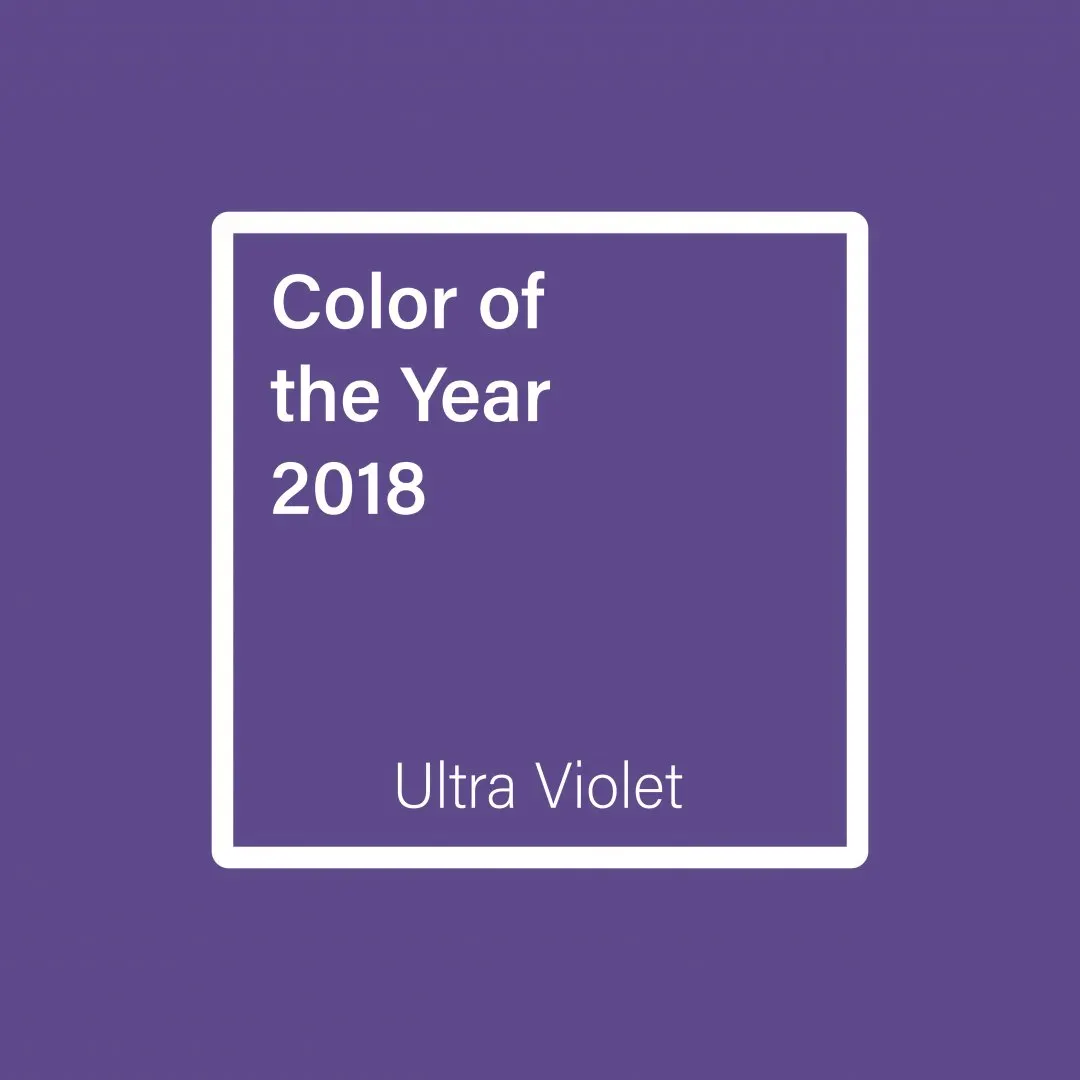 O ultra violet é a cor de 2018 escolhida pela Pantone.
