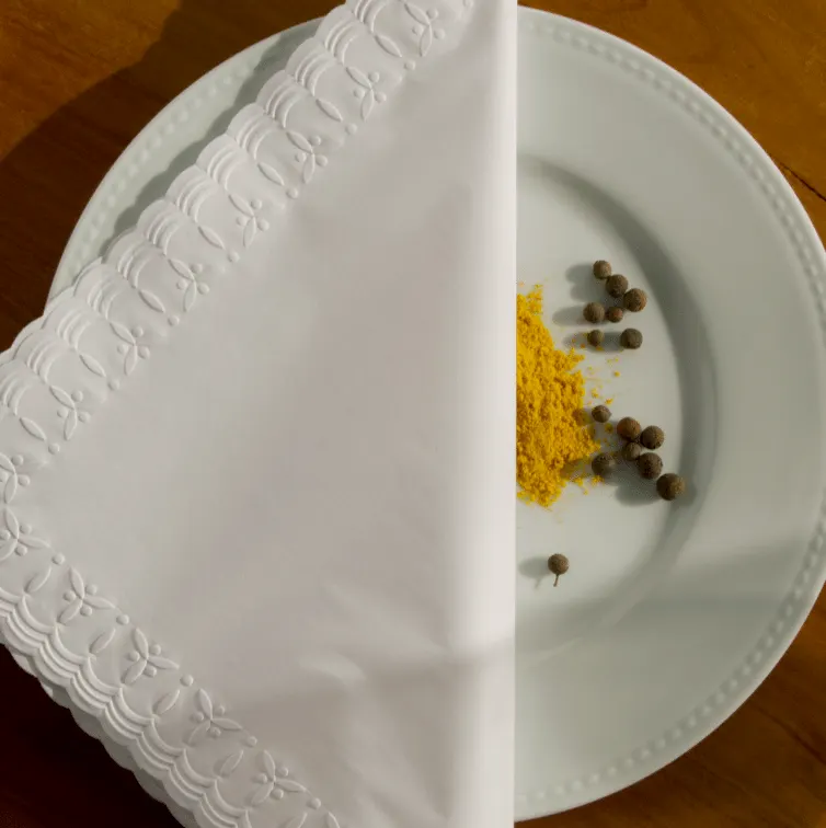 Os guardanapos de papel Relevo apresentam o melhor custo-benefício do mercado.