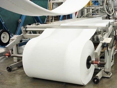 Bobina jumbo de papel tissue